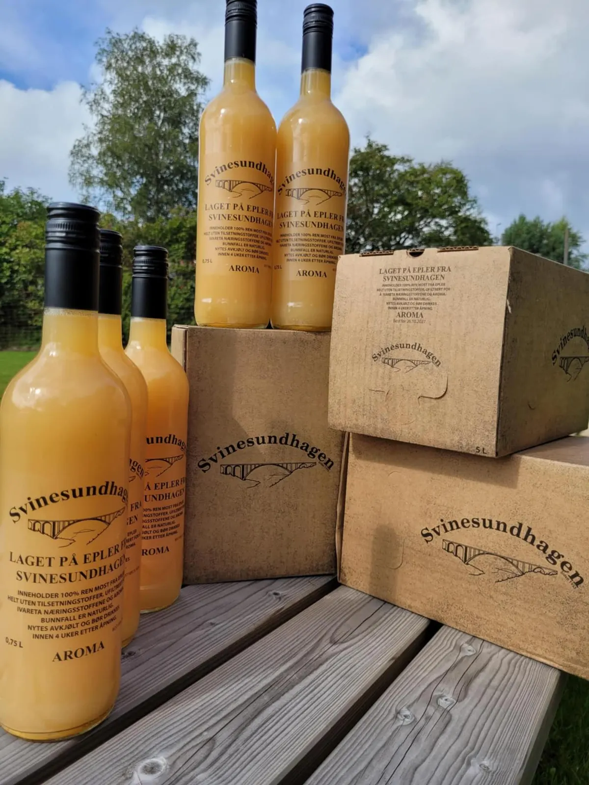 Fra epletre til 100 % eplejuice